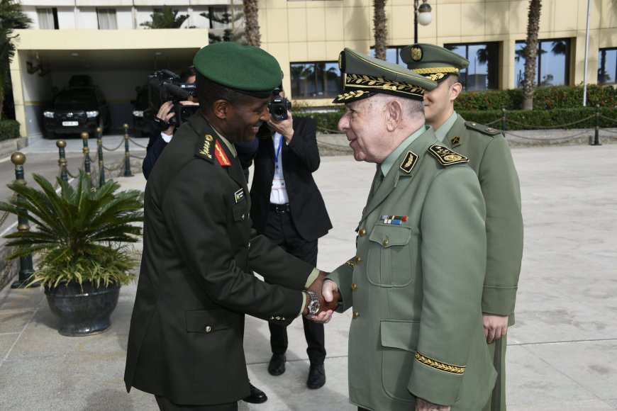 Umugaba mukuru wa RDF Gen.Mubarakh ari muri Algeria