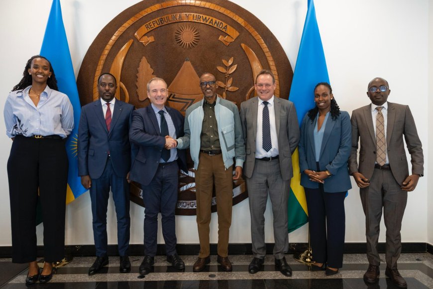 Perezida Kagame yakiriye Chairman wa Trinity Metals icukura amabuye y’Agaciro