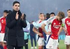 Mikel Arteta ari guhabwa urwamenyo nyuma yo gutangaza amagambo atumvikanwaho