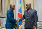 DRC: Tshisekedi yakiriye intumwa ya Perezida Faure Gnassingbe