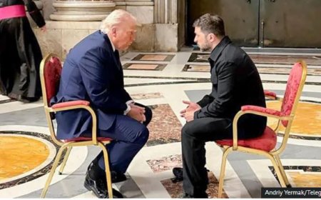 Perezida Zelensky yahishuye ibyari bikubiye mu kiganiro yagiranye na Donald Trump ubwo bari i Vatican