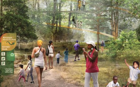 Information regarding the future Kinyinya Ecotourism Park