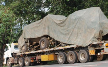 Ibindi bikoresho by'ingabo za SADC  byacyuwe binyujijwe mu Rwanda