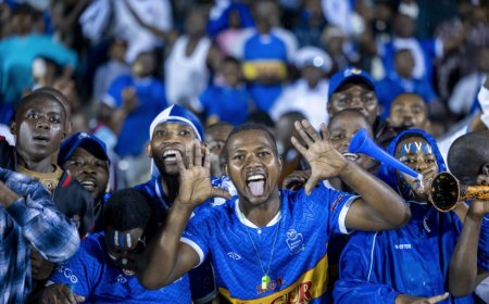 Photos : Rayon fans erupt in joy after gritty win over Police FC