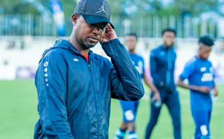 Mashami Vincent yemeza ko igitego cya Police FC cyinjiye, anenga imisifurire y’uyu mukino