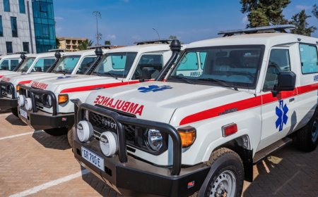 The number of ambulances in Rwanda rises to 510