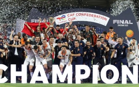 RS Berkane yanditse amateka! Yegukanye CAF Confederation Cup ku nshuro ya gatatu