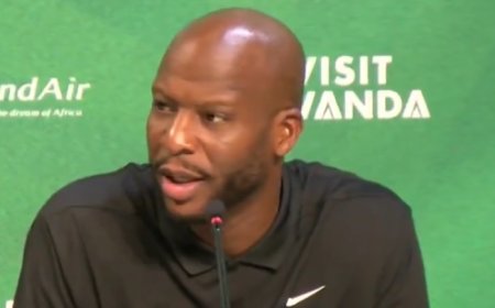 James Maye Jr said some thing after Victory of APR BBC to secure Second Place in Nile Conference