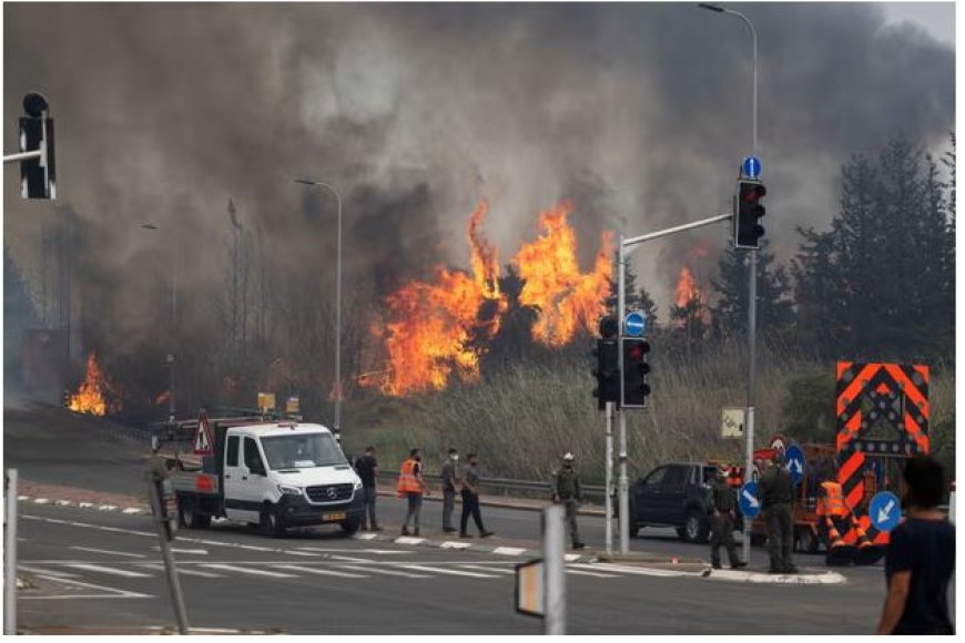 Israel  iri mu rugamba rwo guhangana n'inkongi y'umuriro
