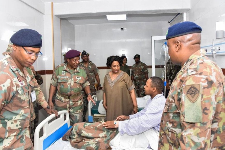 Afurika y'Epfo iracyafite abasirikare bakomerekeye muri Congo bari mu bitaro