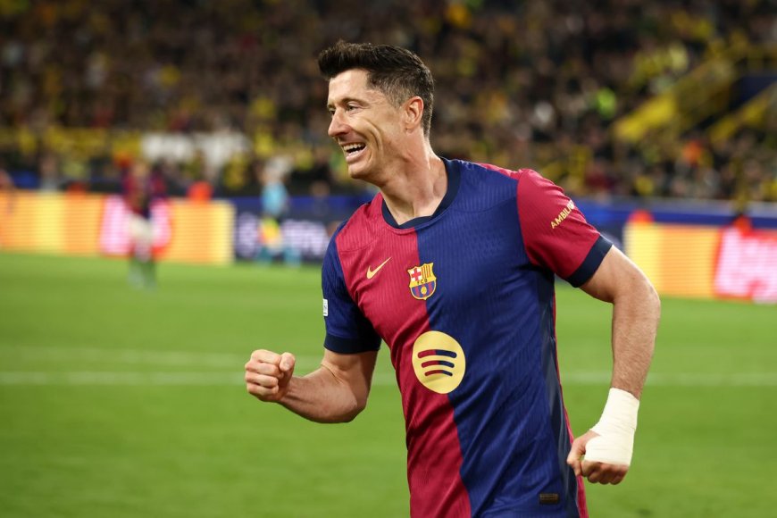 Lewandowski yahaye ubutumwa bukomeye abakunzi ba FC Barcelona baraye mu gahinda