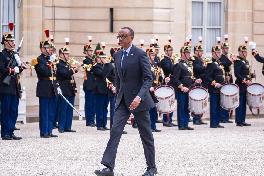 Perezida Kagame ari mu Bufaransa
