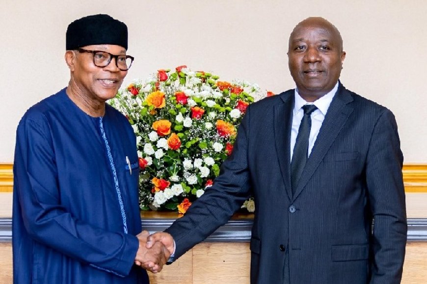 Minisitiri Ngirente yakiriye intumwa ya Perezida Mahama wa Ghana   