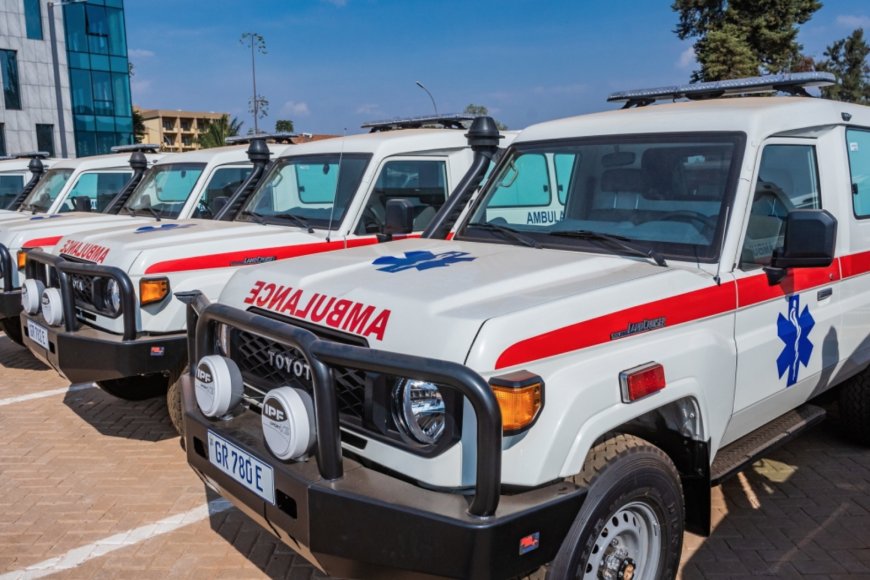 The number of ambulances in Rwanda rises to 510