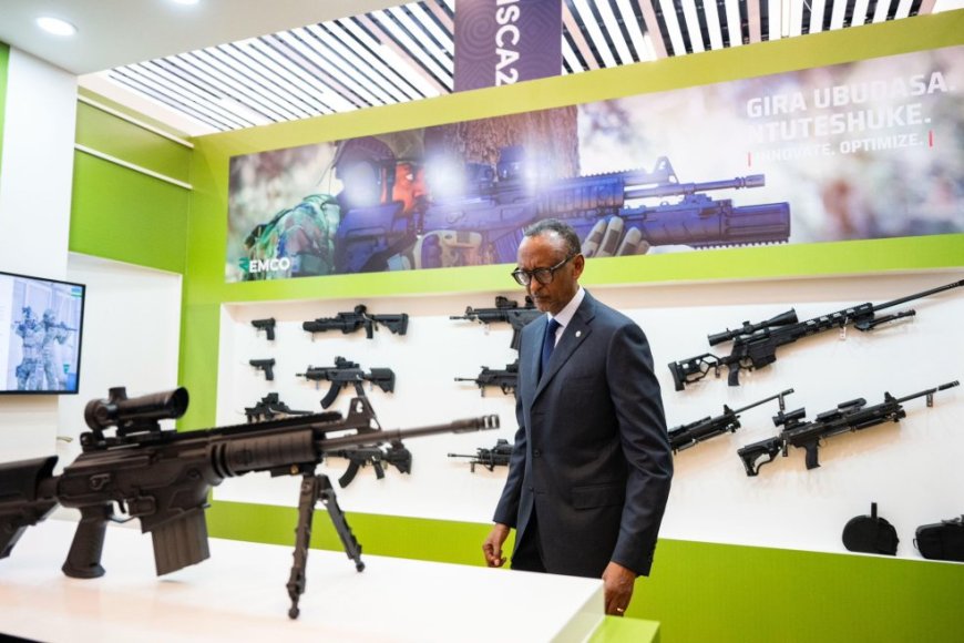 At the ISCA meeting, contemporary firearms were displayed, including ones made in Rwanda (PHOTOS)