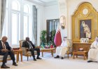 The PM of Qatar and Nduhungirehe spoke about bilateral collaboration