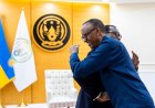 President Kagame welcomes Akinwumi Adesina, the departing head of the AfDB