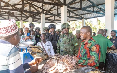 Ingabo z’u Rwanda Zashyikirije Abaturage b’i Macomia Isoko Rigezweho