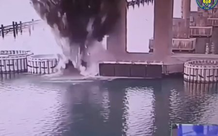 Ukraine Yemeye Igitero cy’Igisasu cyangije Ikiraro cya Kerch