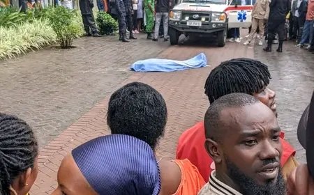 Kigali:Umusore yiyahuye asimbutse mu igorofa rya 13