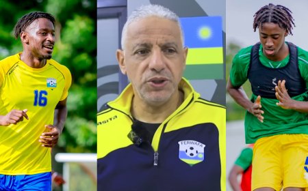 Mu burakari bwinshi  Adel Amroush utoza Amavubi yahishuye byinshi kuri Sahabo na York