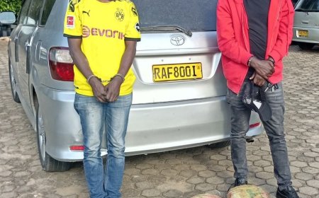 Nyarugenge: Abagabo babiri bafatanywe ibiro 36 by’urumogi