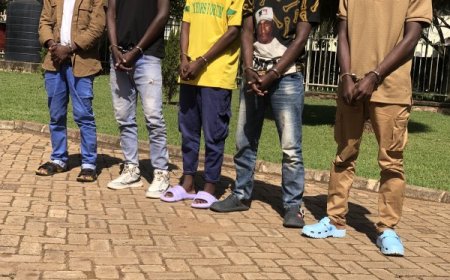 Gatsibo: Batanu bakekwaho kwiba telefone 650 n'arenga miliyoni 30Frw batawe muri yombi