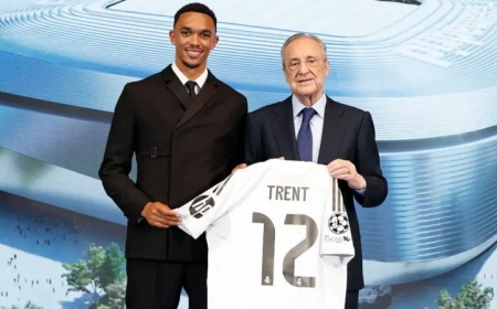 Trent Arnold yiyerekanye neza i Madrid yakirwa nabi n’abakunzi ba Liverpool