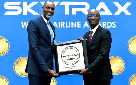 Sosiyete ya Rwandair yahawe igihembo gikomeye