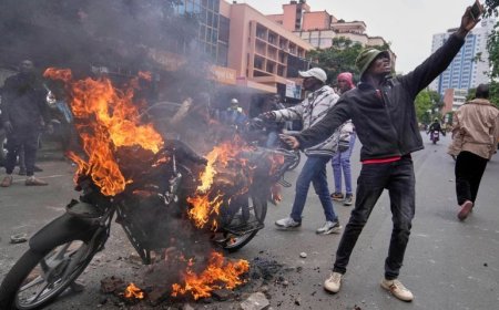 Gen Z yo muri Kenya yongeye kuzuza umwotsi n’amaraso mu mujyi