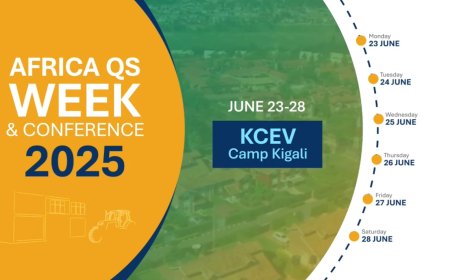 Rwanda Institute of Quantity Surveyors (RIQS) is organizing the AAQS – QS Week & Conference from 23rd - 28th June 2025