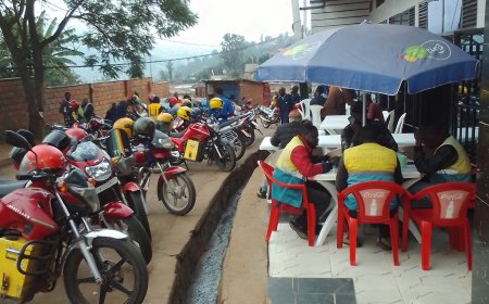 Uko moto ziri mu bitunze benshi i Kigali (Amafoto)