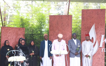 Mufti w’u Rwanda, abayobozi bakuru n’abayisilamu basuye Urwibutso rwa Jenoside rwa Kigali