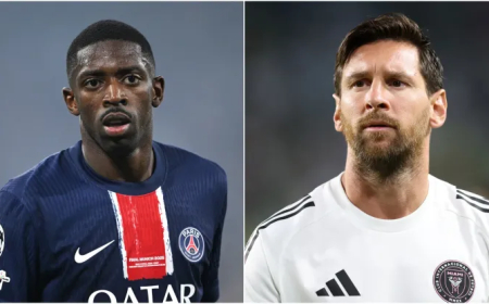 Ousmane Dembélé yatangaje abantu nyuma yo gutsinda Inter Miami ya Messi