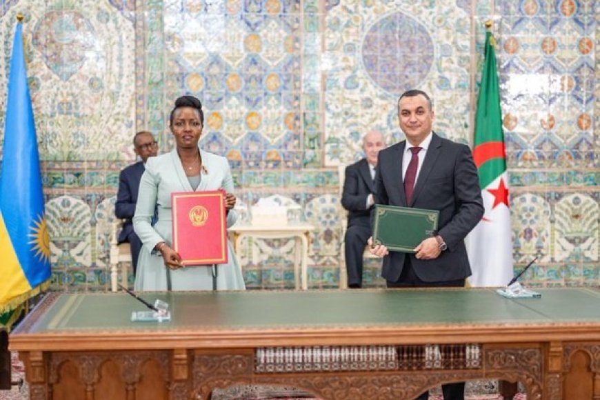 U Rwanda na Algérie basinye amasezerano y’imikoranire