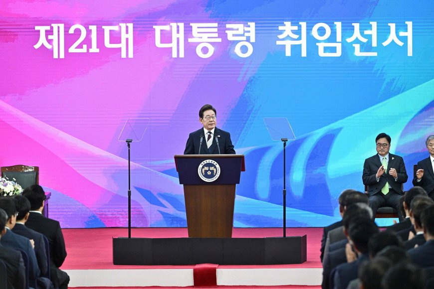 Koreya y'Epfo: Perezida mushya Lee Jae-myung yizeje abaturage amahoro n'ubumwe