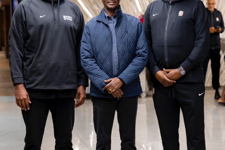 Amb. Hategekimana yasuye APR BBC yitegura imikino ya nyuma ya BAL 2025 (Amafoto)