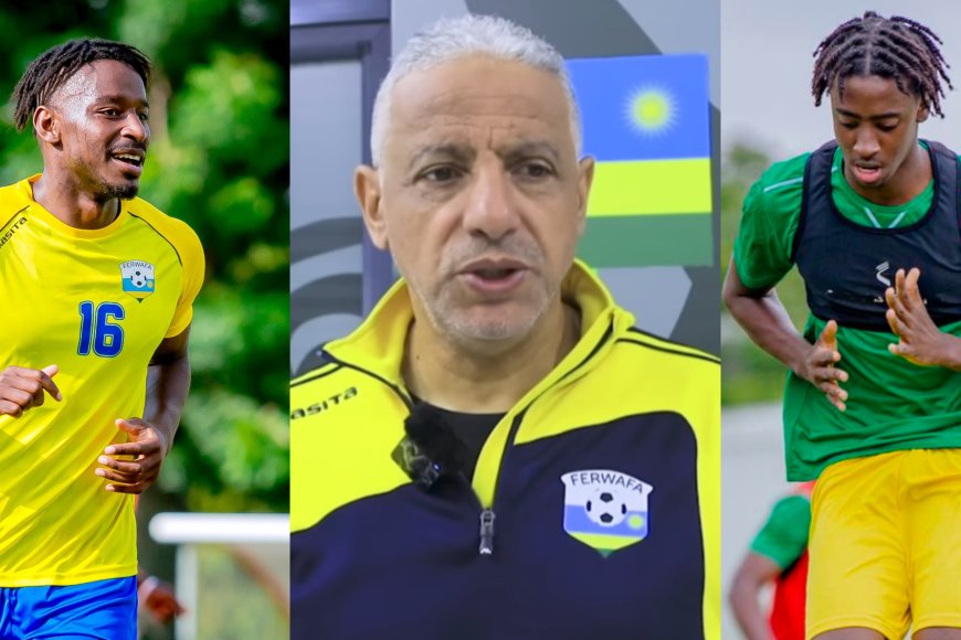 Mu burakari bwinshi  Adel Amroush utoza Amavubi yahishuye byinshi kuri Sahabo na York