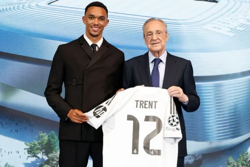 Trent Arnold yiyerekanye neza i Madrid yakirwa nabi n’abakunzi ba Liverpool