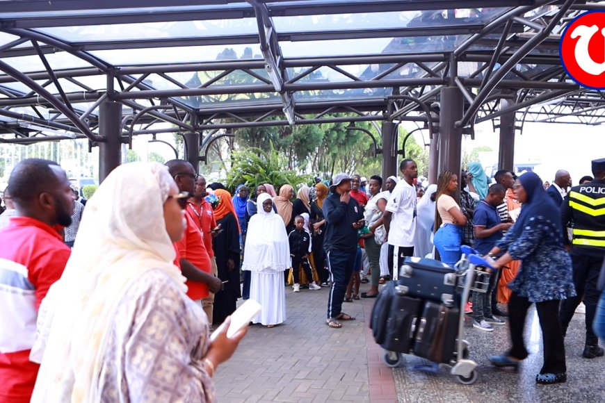 Abayisilamu bari mu mutambagiro bagarutse i Kigali bakirwa n’imbaga