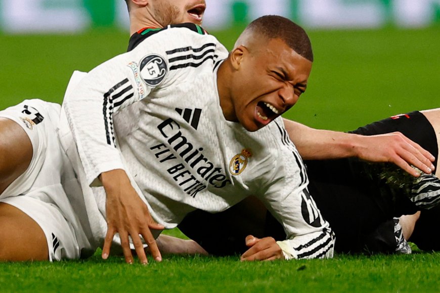  Kylian Mbape yarwaye inzoka ajyanwa mu bitaro