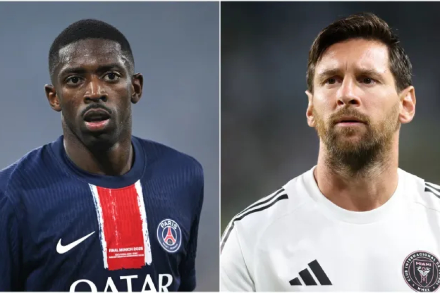 Ousmane Dembélé yatangaje abantu nyuma yo gutsinda Inter Miami ya Messi