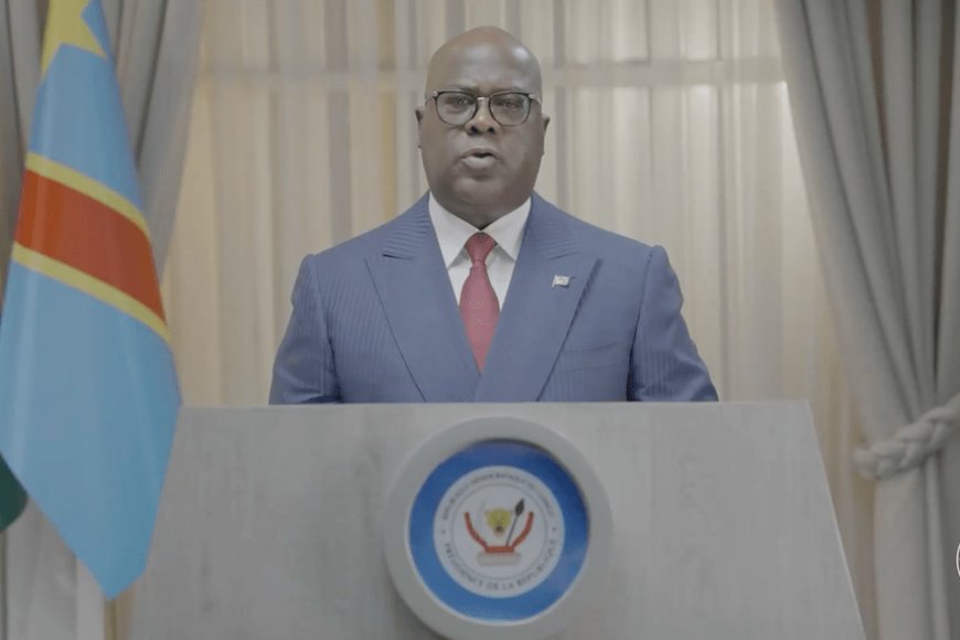 Perezida Tshisekedi yagize icyo avuga ku masezerano yasinywe hagati ya DRC n'u Rwanda