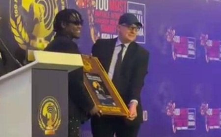 Bruce Melodie yahawe igihembo mu bantu 100 bahize abandi