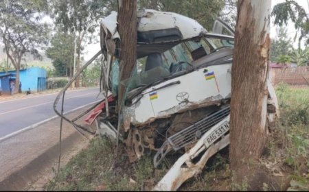 Rwamagana:  Umwe yapfiriye mu mpanuka