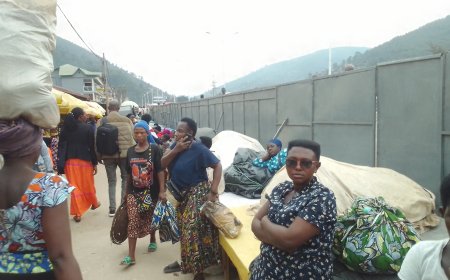 Gitega:Batunguwe n'uburyo birukanwe mu isoko bakoreragamo bitwa abazunguzayi