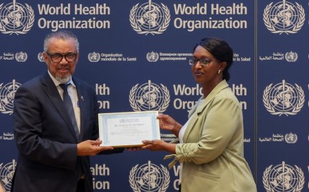 OMS yahaye Perezida Kagame igihembo cyo kurwanya ibyorezo