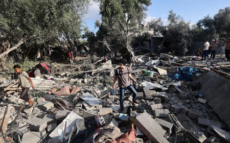 Gaza : Abana batandatu baje gushaka amazi babona ibisasu