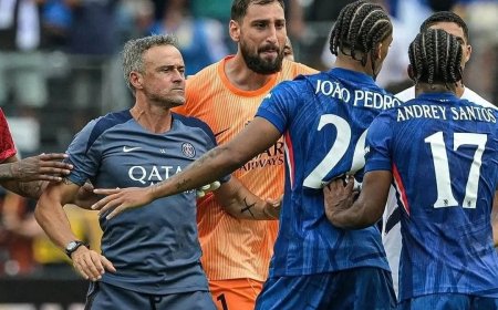 Umutoza wa PSG yatangaje impamvu yakubise urushyi umukinnyi wa Chelsea