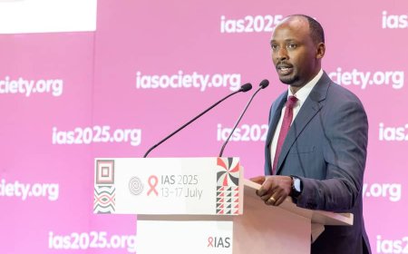 Rwanda cuts new HIV infections by 82% but 2,600 still die every year — Dr. Sabin Nsanzimana